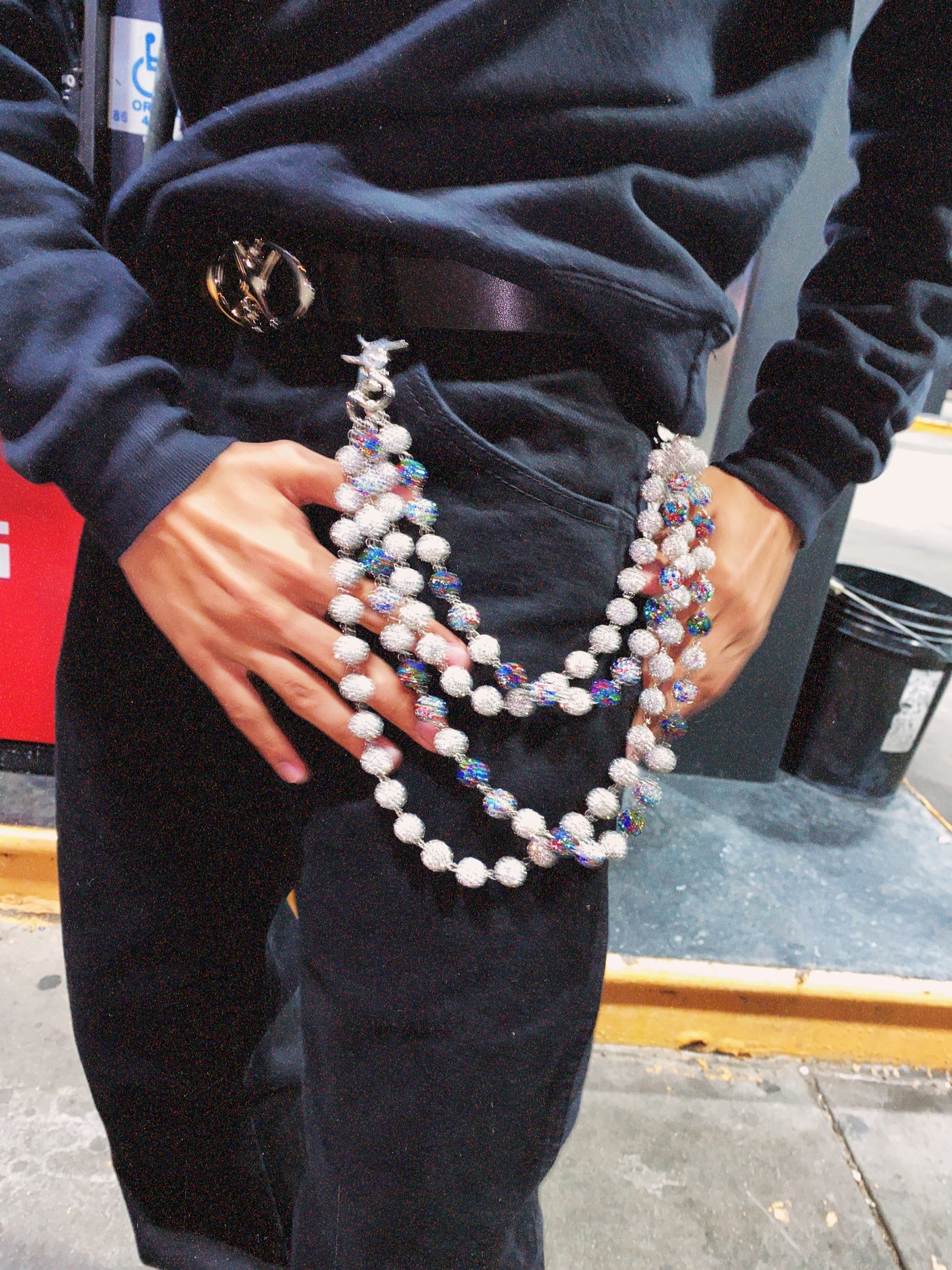 DISCO BALL PANT CHAIN