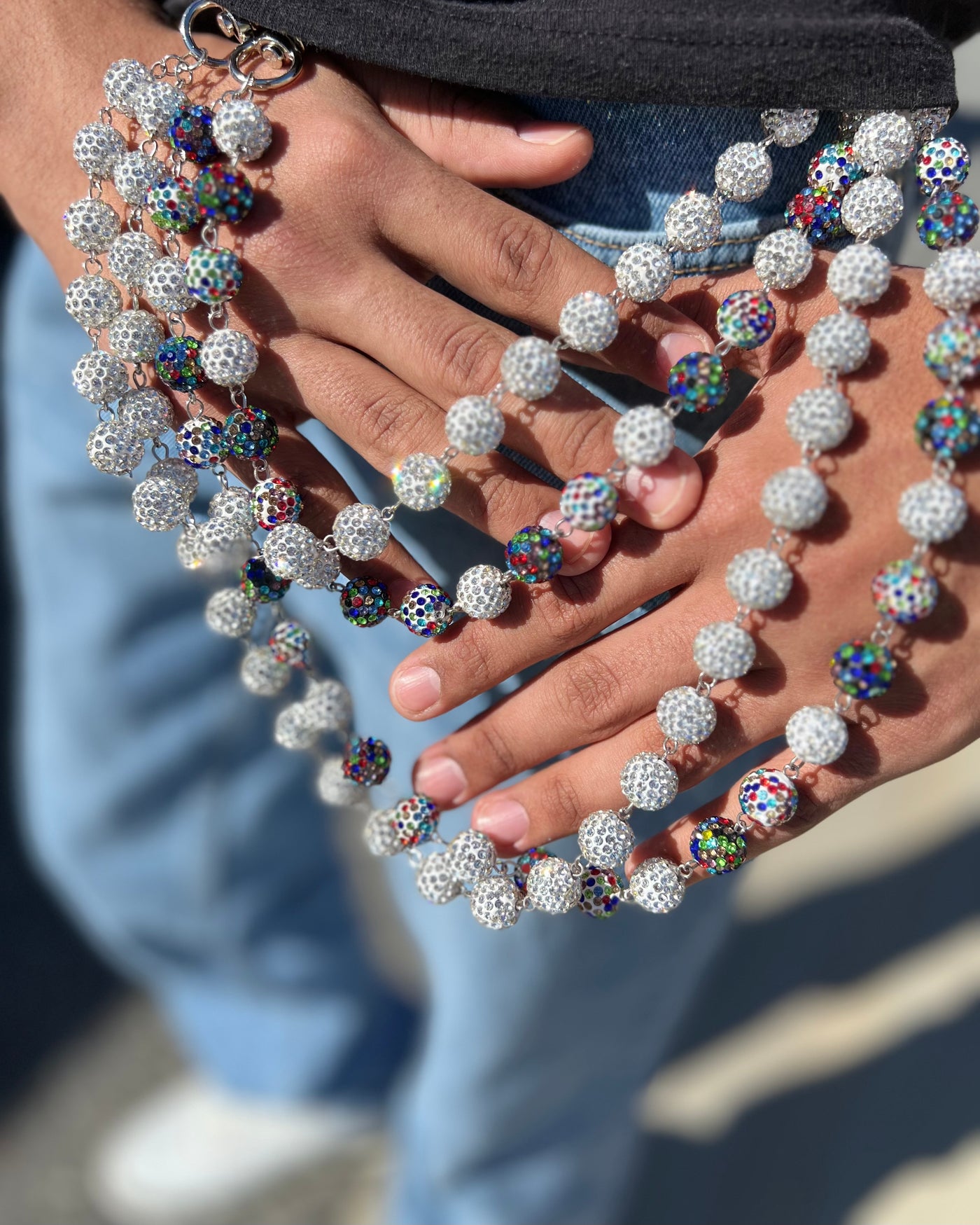 DISCO BALL PANT CHAIN